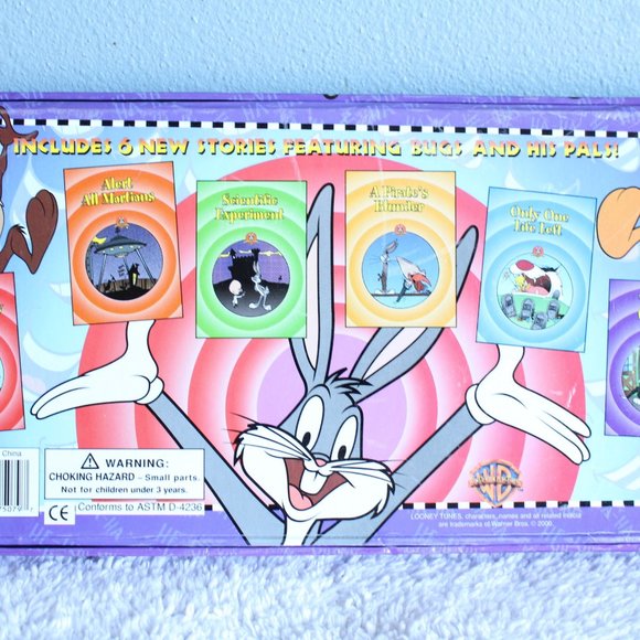 Looney Tunes 2000 Bugs Laff Box With 6 Hare-Larious Stories, Board Books - Picture 2 of 16